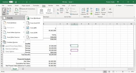 colum|Recursos de BI do Excel e do Office 365